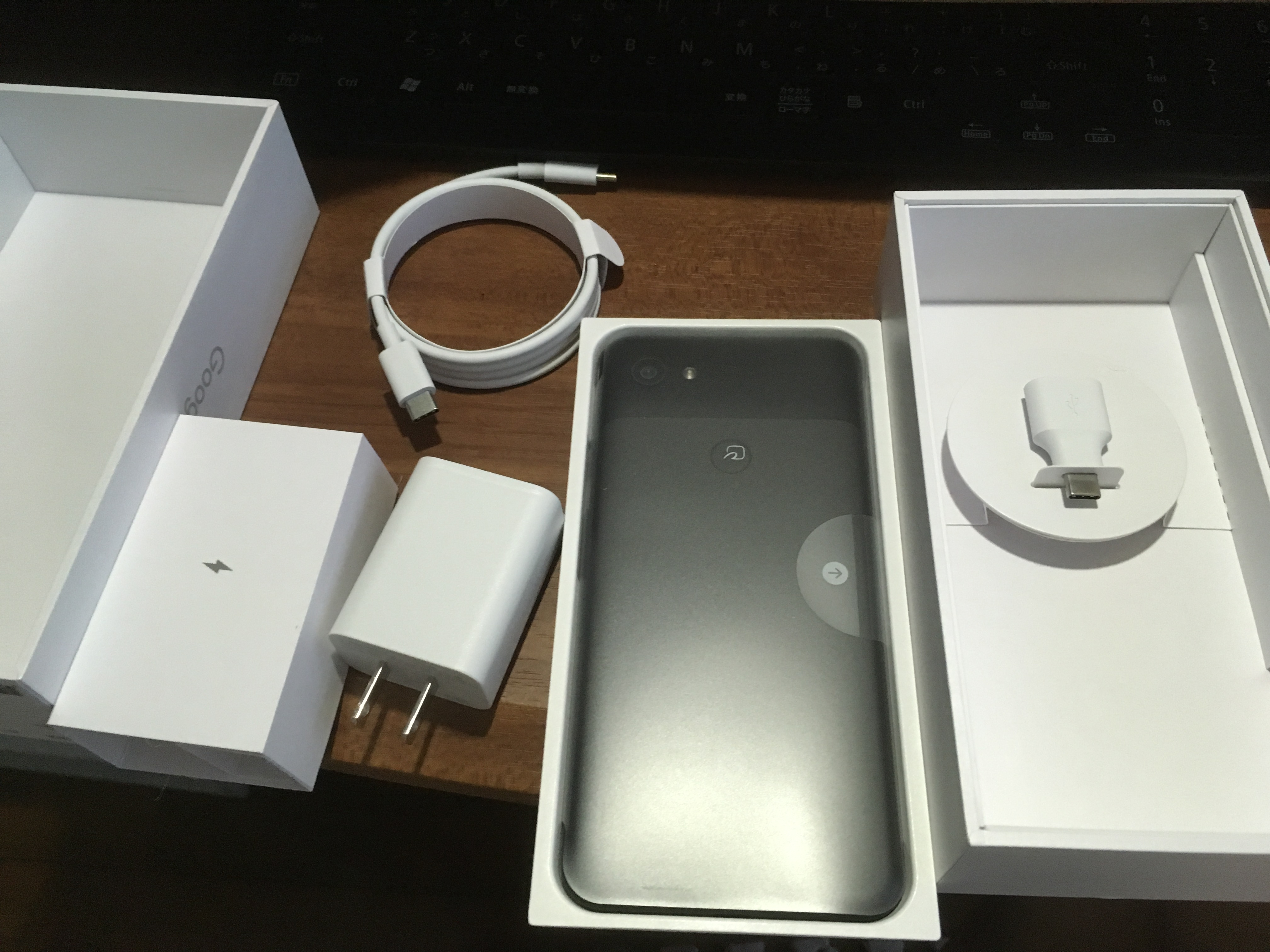 機種変更したPixel　3a　XLに楽天モバイルのSIMで動かしてみました。